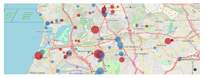 Click to see interactive Map of Rub Map Locations as Listed on Yelp | Project by Sheri Rosalia | Data Engineer | Data Analyst | Data Scientist